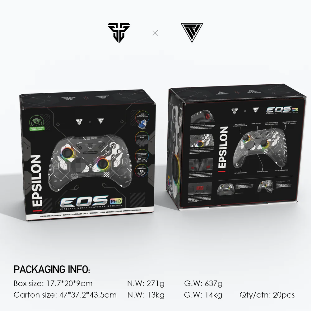 Fantech WGP15 Epsilon Eos Pro Wireless Gaming Controller - Epsilon Fantech WGP15 Epsilon Eos Pro Wireless Gaming Controller - Epsilon